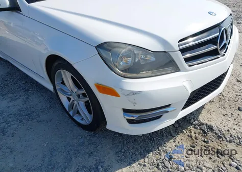 2014 Mercedes-Benz C 250 Luxury/Sport from USA, damaged, VIN WDDGF4HB9ER320808